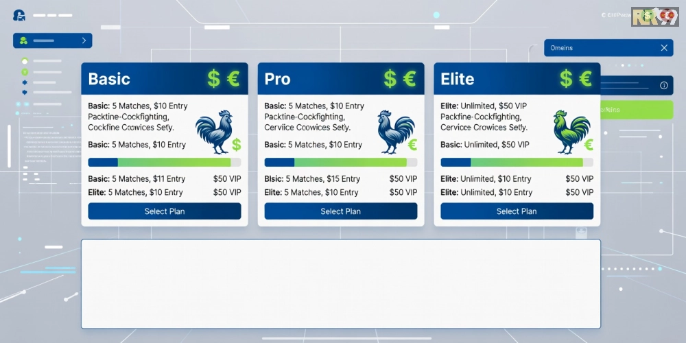 Bảng giá dịch vụ đá gà trực tuyến cập nhật mới nhất năm 2025 với các gói cược đa dạng