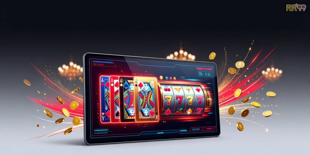 Khái niệm game bài nổ hũ rr99 được minh họa qua giao diện chơi hấp dẫn