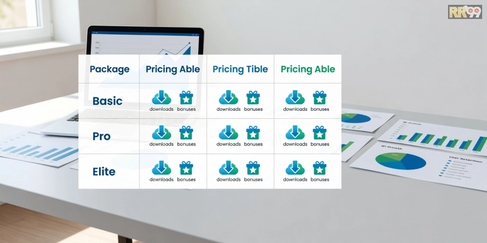 Bảng giá chi tiết các gói tải game nổ hũ rr99 năm 2025