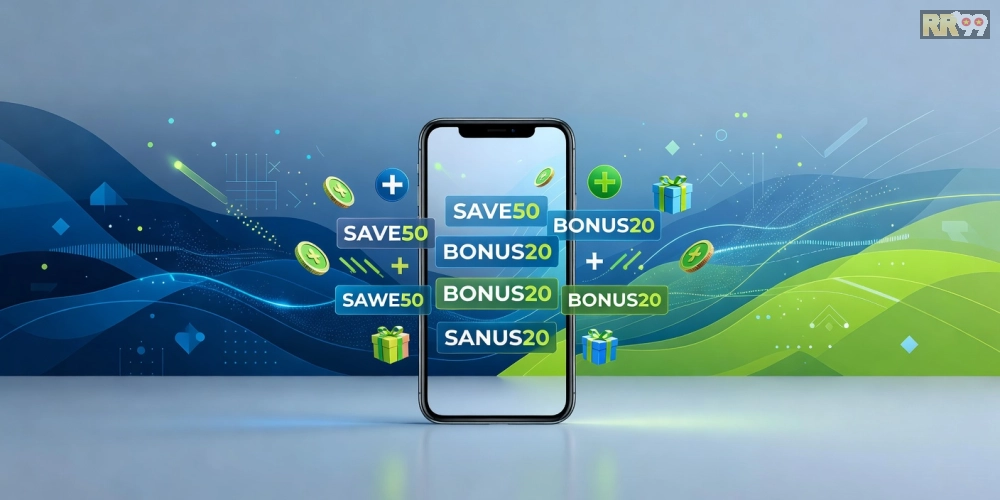 Khuyến mãi RR99 được minh họa qua các gói ưu đãi hấp dẫn trên nền tảng số