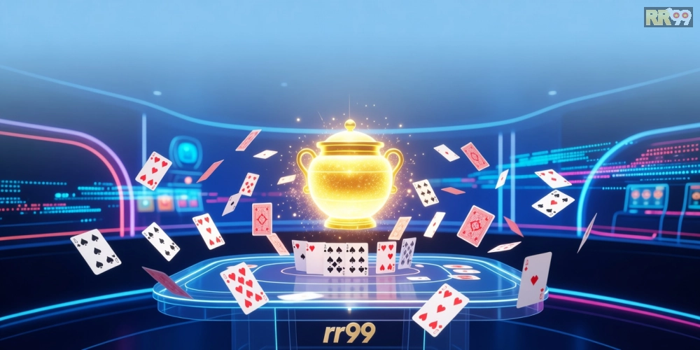 Giao diện chơi Tiến Lên nổ hũ với hiệu ứng jackpot sống động