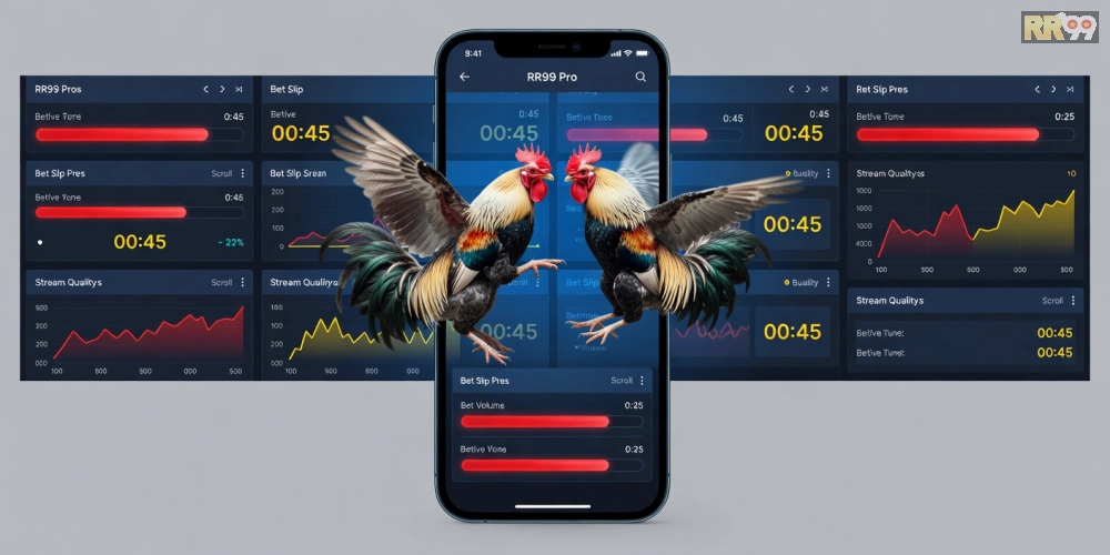 Hình ảnh giao diện nền tảng RR99 Pro Bet với các tùy chọn cá cược đa dạng